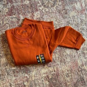 Fruit of the Loom Rust Crew Neck Sweatshirt